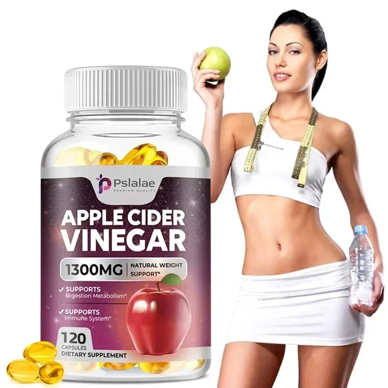 Apple Cider Vinegar - Fat Burner Natural Detox and Cleanse Energy Support Supplement — image 2