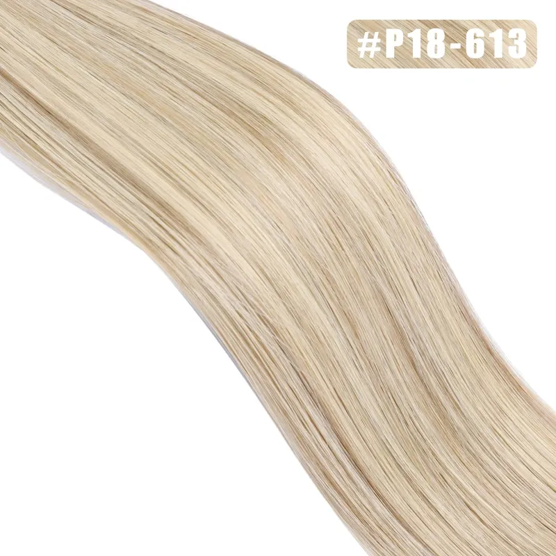 1g/s 100Strands Real Human Hair Nano Ring Hair Extensions Machine Remy Pre-Bonded Straight Micro Beads Nano Tip 16''-24'' — image 8
