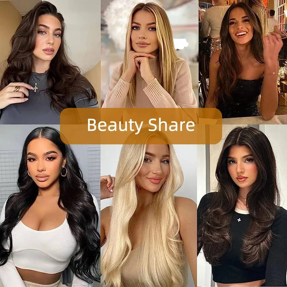 12"-20'' Invisible Mini Tape in Human Hair Extensions Invisible Adhesive Seamless Tape in Hair Natural Straight 10pcs/pack — image 3