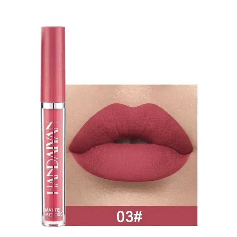 Combination Lipstick Set Makeup for Women Waterproof Long Lasting Cosmetics Matte Velvet Nude Color Lipstick Makeup Gift Box — image 15