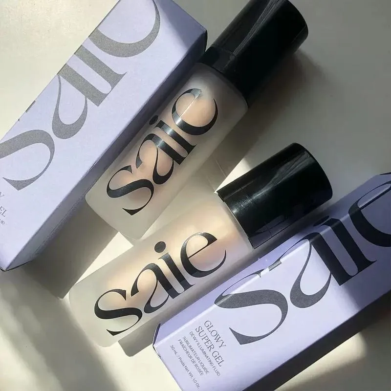 Saie Hydrating Dewy Liquid Blush Buildable Luminous Multi-Use Cheek & Lip Tint Suitable for All Skin Types Natural Facial Makeup — image 4