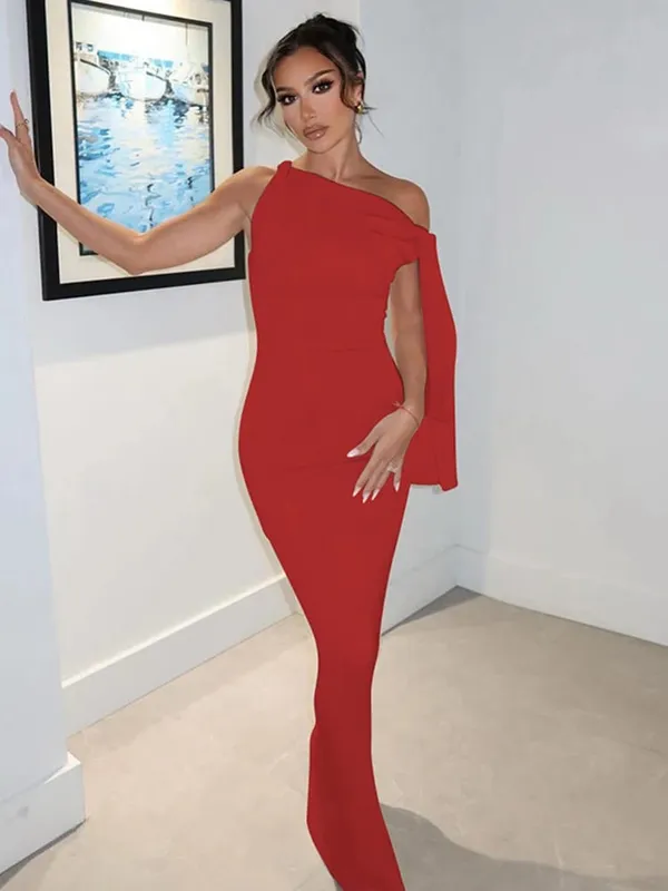 Hugcitar Fashion Solid O Neck Sleeveless Patchwork Sexy Bodycon Maxi Prom Dress Summer Women Clothes Party Festival Club Y2K — image 15
