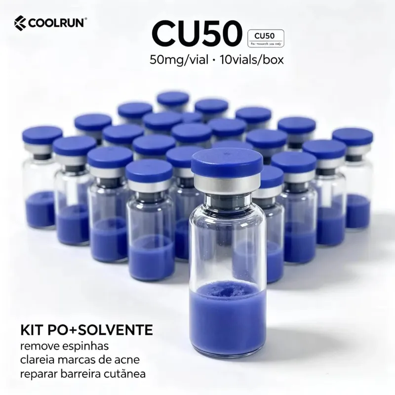 Premium Grade Lyophilized Powder Rt / Ghk-Cu Copper Peptide (Available Specifications: 5Mg to 100Mg; Bottle Cap Color Va — image 3