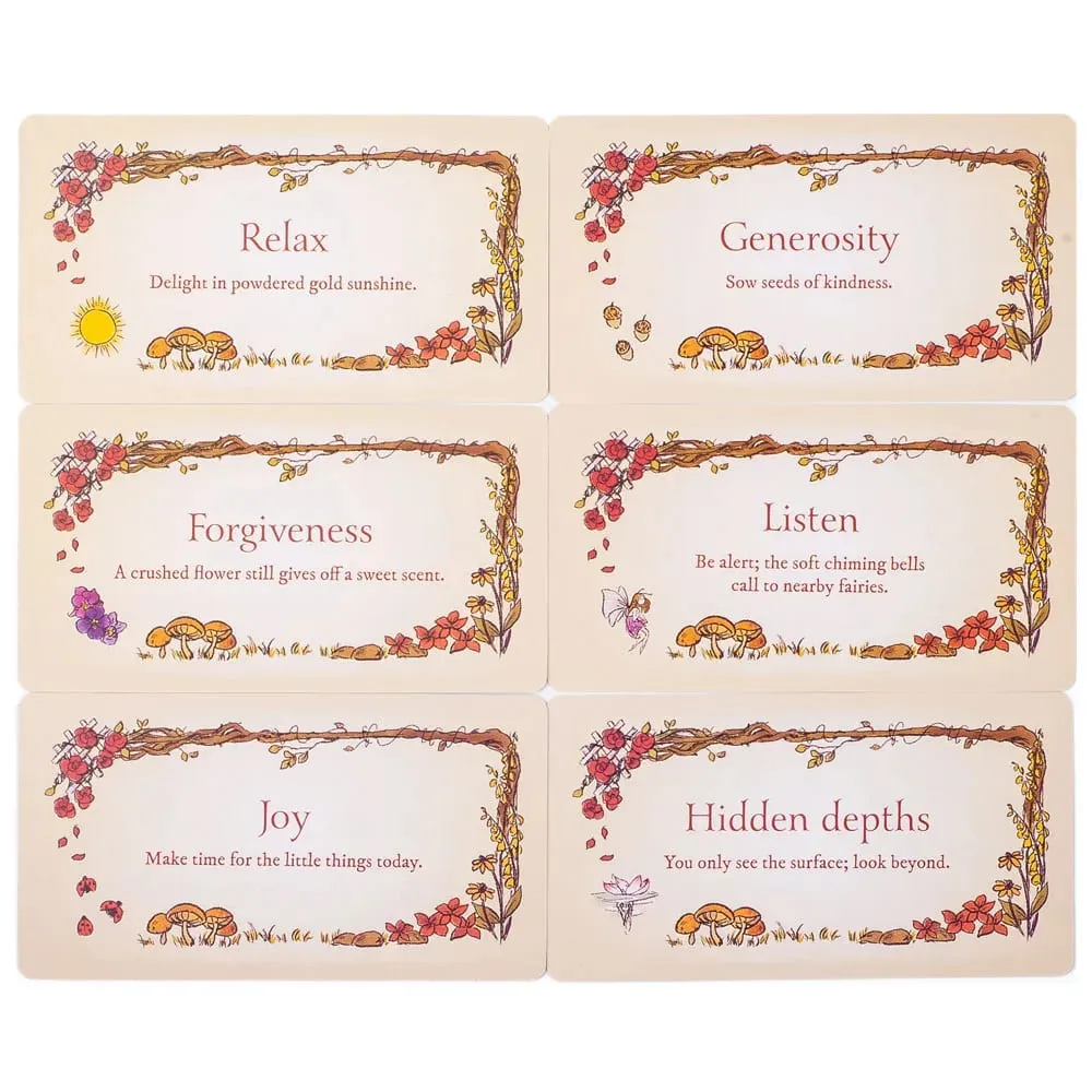 Secret Garden Board Game 40 Charming Cards with English Visions 11x6cm Encouraging Small Signs Imbued with Garden Magic — image 4