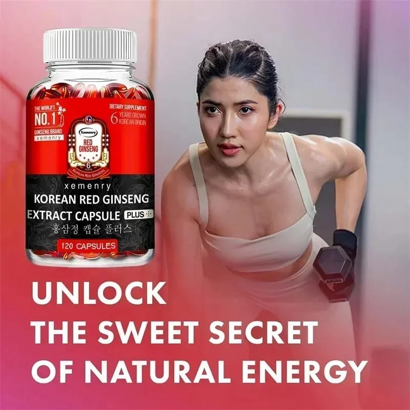 Korean Red Ginseng Supplement - Supports Overall Health Boosts Energy Production Relieves Stress and Strengthens ImmunitySupp — image 6