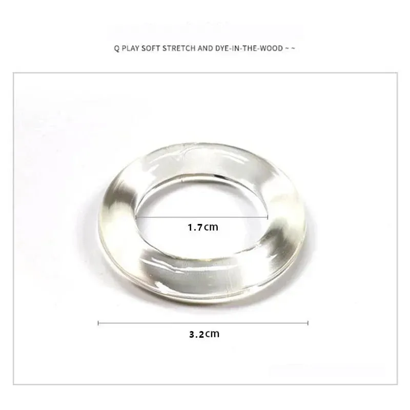 5pcs Silicone Durable Penis Ring Adult Men Ejaculation Delay Cock Rubber Rings Penis Enlargement Sex Toys For Male Sex Ring