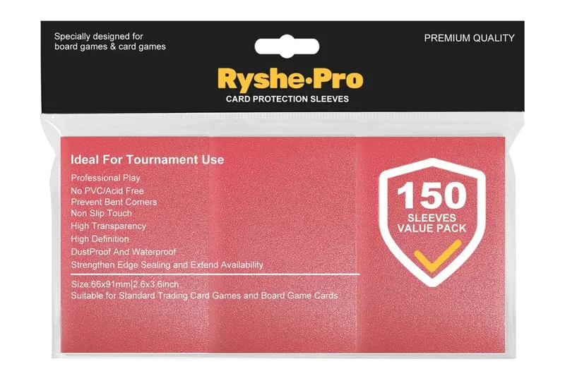 100pcs 2.5 "x 3.5" Premium Trading Card แขน 66x91 มม.ขนาดมาตรฐานกระดานการ์ดเกมสำหรับ MTG Magic Gathering Lorcana การ์ดเกม — image 23
