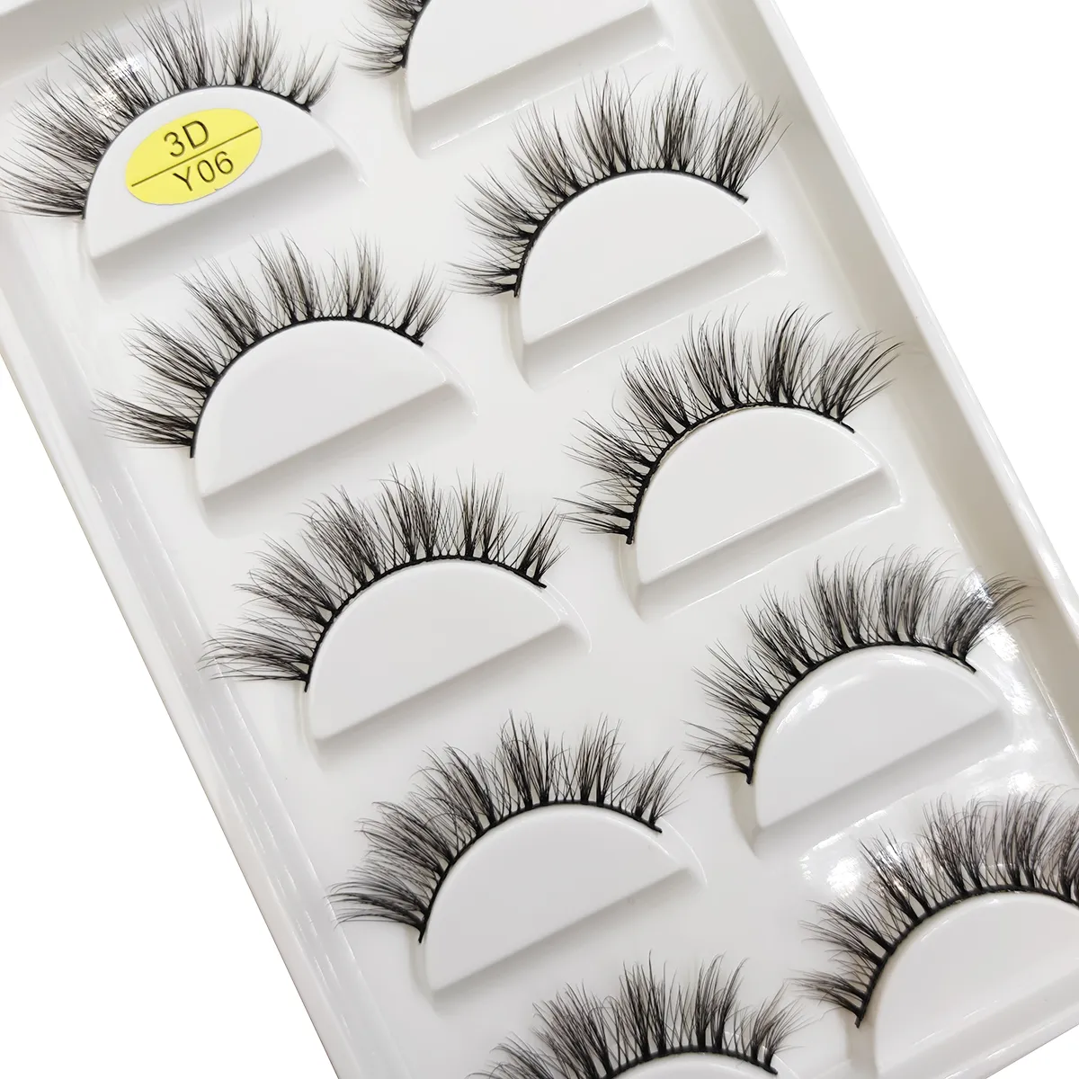 5 Pairs Natural 3D Mink False Eyelashes Soft Wispy Fluffy Eye Faux Lashes Make Up Eyelash Beauty Cat Cilios 9 Styles — image 1