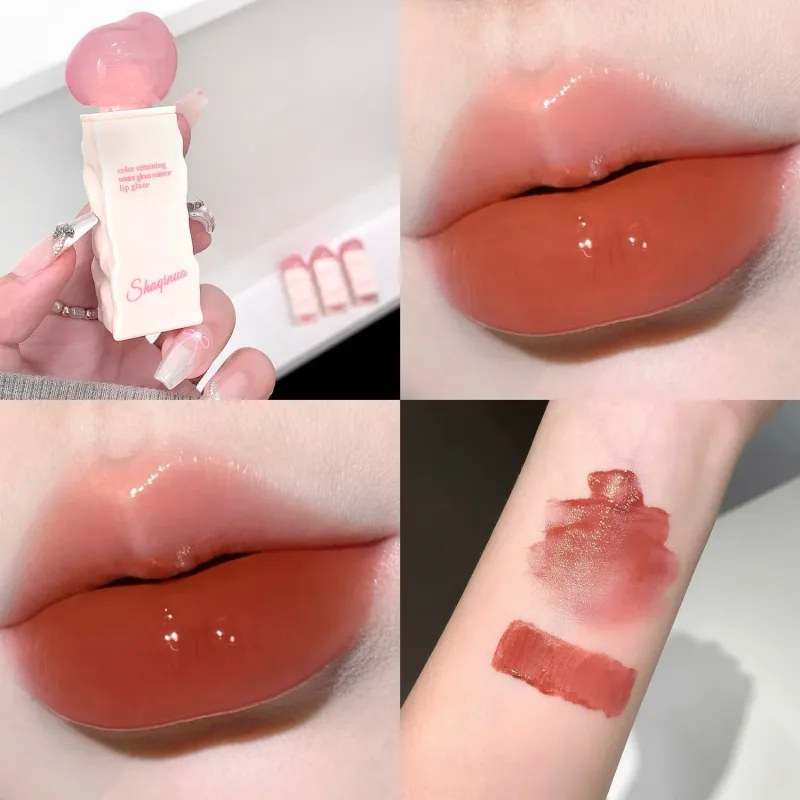 Clear Moisturizing Mirror Water Liquid Lipstick Lasting Hydrating Pink Lip Gloss Plumping Sexy Lip Tint Makeup Korean Cosmetics — image 11