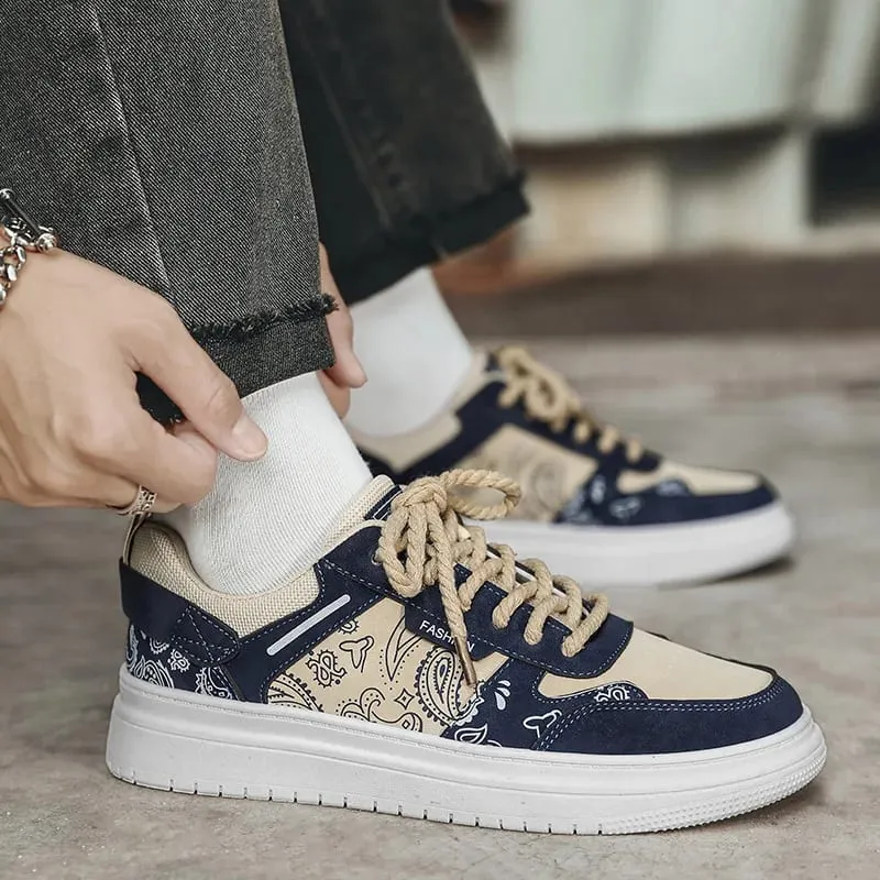 Men's Casual Leather Sneakers Waterproof Vulcanized Shoes Men 2023 Comforthable Spring Sneakers Men Casual Shoes Plus Size 39-44 — image 2