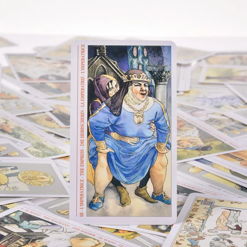Decameron Tarot Cards Mordern Witch Angels Series Everyday Witch Oracle Cards PDF Guideboock English Board Games — image 4