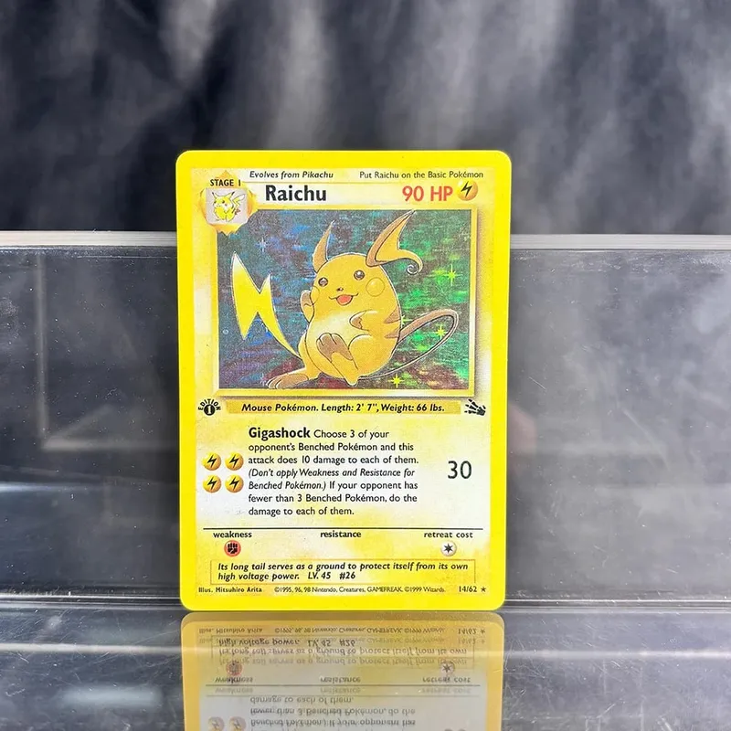 Holographic PKM Single Cards Charizard EX Pikachu 1st Edition Neo Mewtwo PTCG Proxy Cards Collection Battle Cards Toys Gifts — image 4