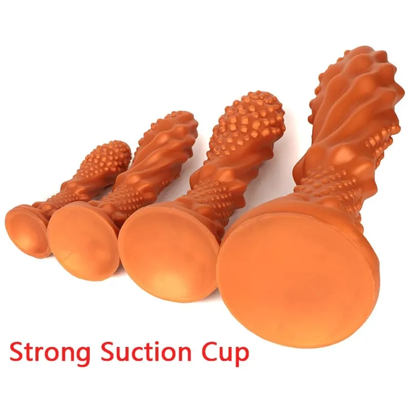 Wolf Tooth Stick Huge Long Anal Plug Big Dildo Butt Plug Anus Expansion Stimulator Prostate Massage Anal Sex Toys for Woman Men — image 5