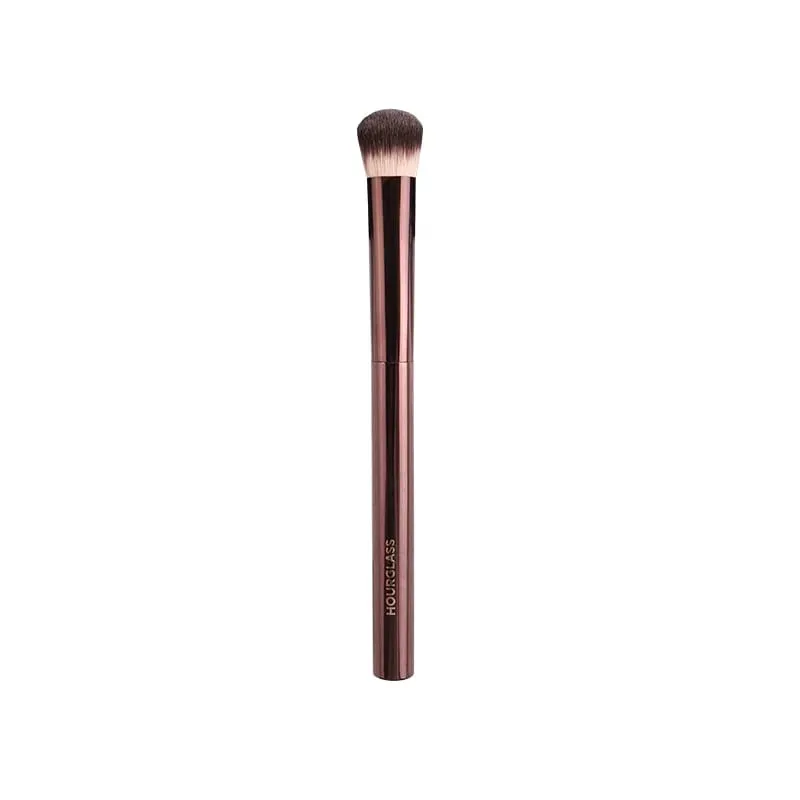 1 piece Angled Concealer Makeup brushes Middle Eyeshadow Make up brush basic Professional Cosmetic tool metal handle — image 5