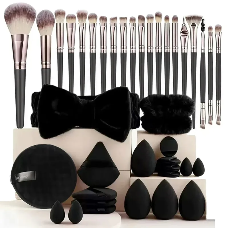 Soft Fluffy Makeup Brushes Set Eye Shadow Foundation Women Cosmetic Powder Blush Blending Beauty Make Up beauty Tool — image 23