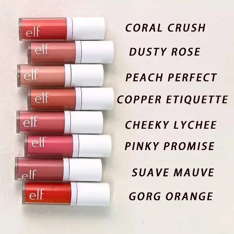 New Brand Elf Cheek Liquid Blush Lasting Moisturizing Plumping Cheeks Makeup Powder Blusher Repair Stick Easy To Color Cosmetic — image 7