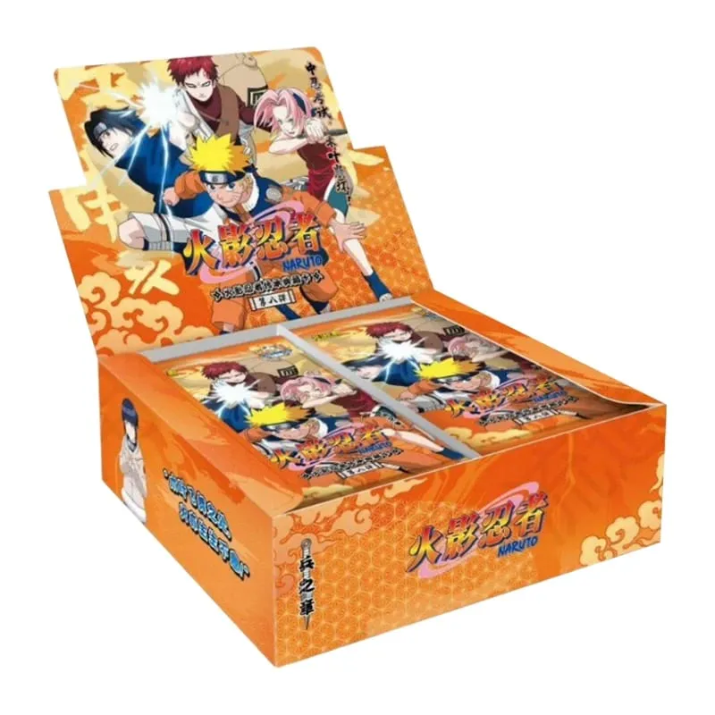 Genuine Naruto Cards Box Anime Figure Card Booster Pack Sasuke Collection Flash Card Toy Birthday Christmas Gift for Kids — image 3