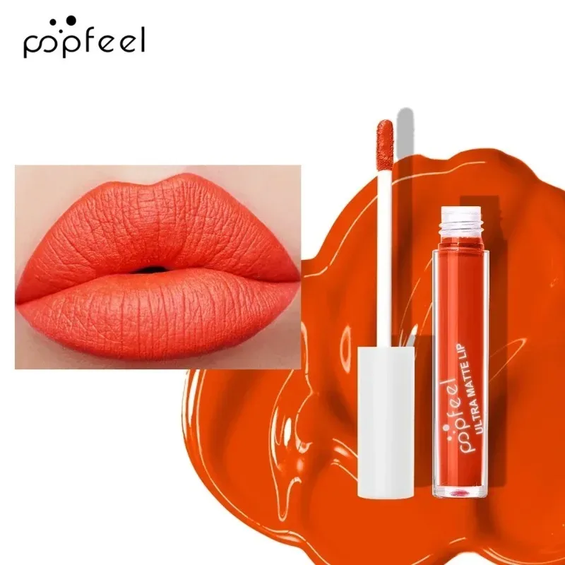 Punk Matte Black Liquid Lipstick Waterproof Long Lasting Party Lip Gloss Personality Velvet Nude Lip Tint Halloween Lips Makeup — image 10