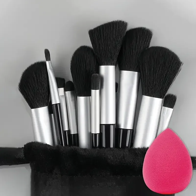 Professiona 13PCS Makeup Brushes Set Foundation Eyeshadow Blush Powder Blending Soft Fluffy Cosmetic Full Set Female Makeup Tool — image 23