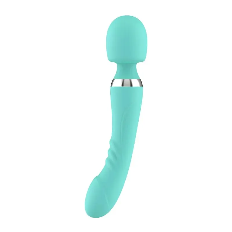 2 IN 1 Magic Wand Vibrator for Women G Spot Clitoral Stimulator 10 Vibration Modes AV Stick Dildo Female Vagina Massager Sex Toy