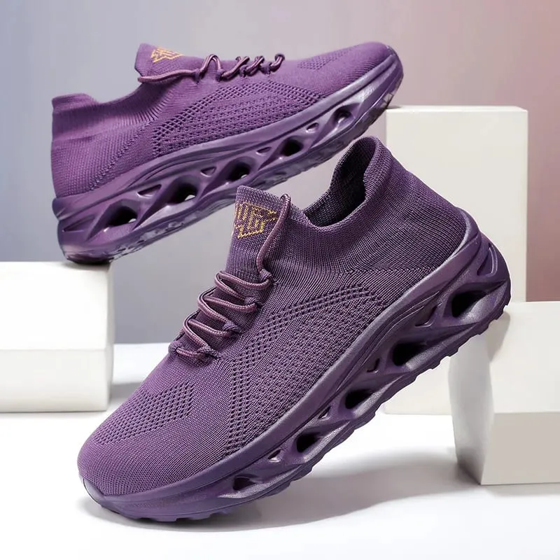 Men's Lightweight Mesh Breathable Walking Shoes Height Increasing Thick Soled Casual Outdoor Running Shoes