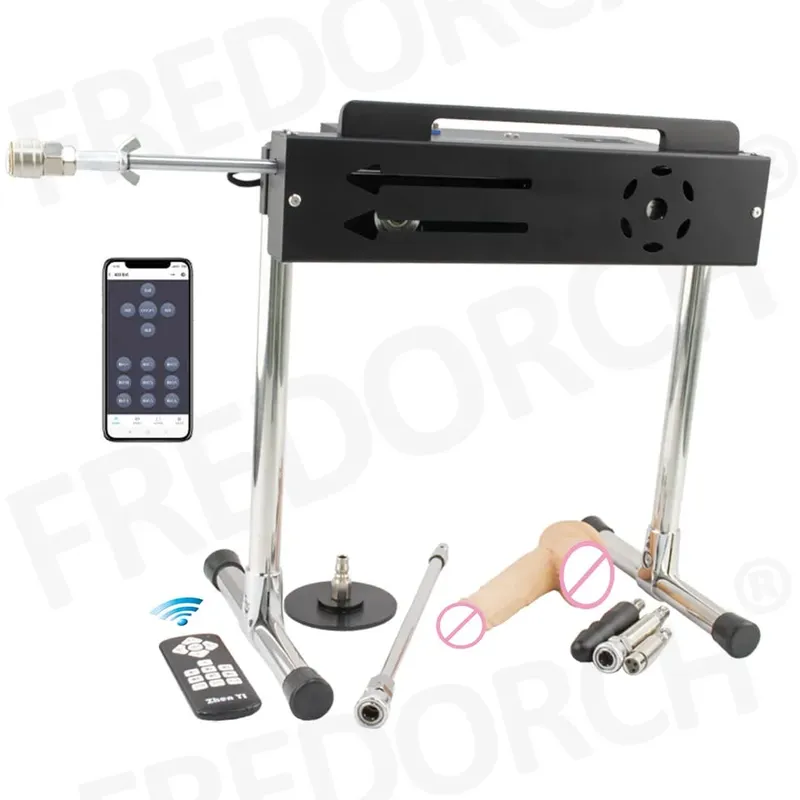 200W Turbo Gear Powerful F21S Sex Machine APP/Wired/Wireless Control Love Machine with Big Dildo Adult Toy 3-15cm Strok