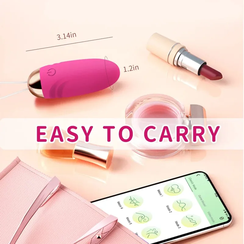 Wireless APP Control Dildo Vibrator Vagina G Spot Anal Stimulator Vibrating Egg Female Panties Wearable Sex Toys For Adult Women — image 6
