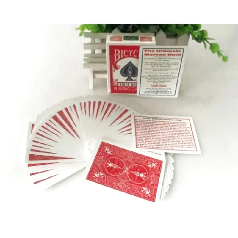 Ultimate Marked Deck (Bicycle) Poker Card Games Magic Tricks Poker Close Up Street Magic Props for Professional Magician Classic — image 4
