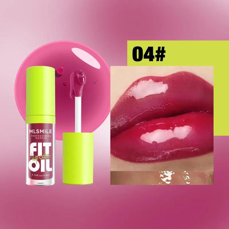 Glossy Lip Care Oil 8 dostupných odstínů Hydratuje a zjemňuje rty Vytváří kypré orosené rty Pohodlné celodenní nošení — image 9