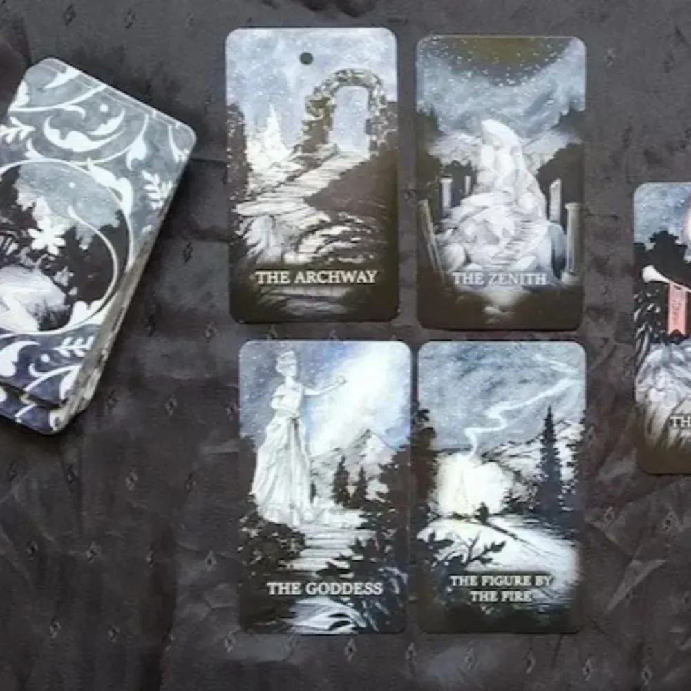 The Endless Oracle 9*6cm A Hand-Illustrated Myriorama Oracle Deck 56 Pcs Cards