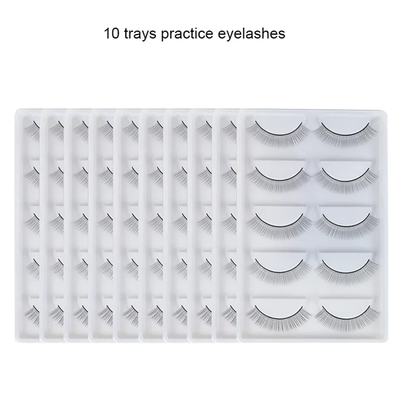 Wholsale Price Practice Lashing Eyelashes Mannequin Head Beginner Training Set Cosmetics Eye Lash Extension Supplies Mannequin — image 16