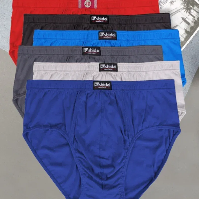 Men's Big & Tall Cotton Underwear 6 Pack - 6XL 7XL 8XL Plus Size Briefs, Breathable Soft Comfort Fit Boxer Shorts for Large Men — image 2
