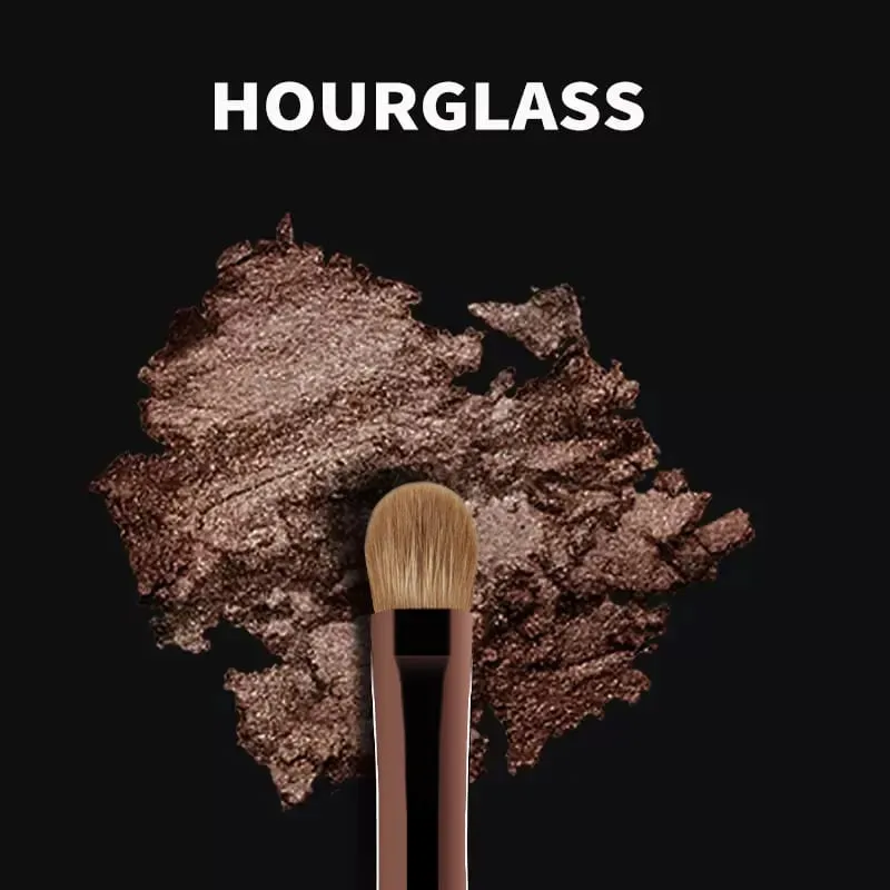 Hourglass Makeup Brush Set 10 Soft and Convenient Eyeshadow Concealer Stucco Grooming Face Makeup Brushes — image 3