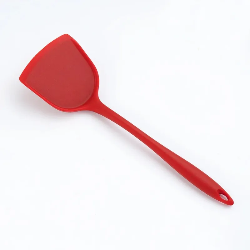 Silicone Kitchen Ware Non-stick Set Cooking Utensils Tools Egg Fish Frying Pan Scoop Fried Shovel Spatula Cooking Utensils — image 11