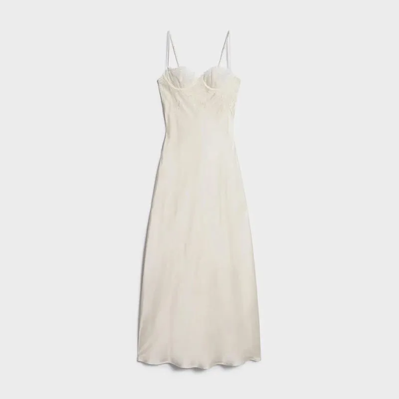 Sexy frauen Kleid Halfter Ärmellose Spitze Patchwork Dünne Kleider Weibliche 2026 Sommer Party Abend Mode Elegante Dame Outfit