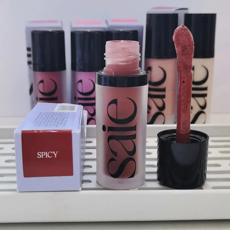 Fashion Saie Liquid Blush Cream Long Lasting Lightweight Natural Glow Face Makeup Cosmetics Bronze Contouring Cream Fair Light