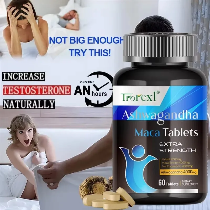 Ashwagandha Maca Tablets - Male Supplement - Endurance for Men — image 5