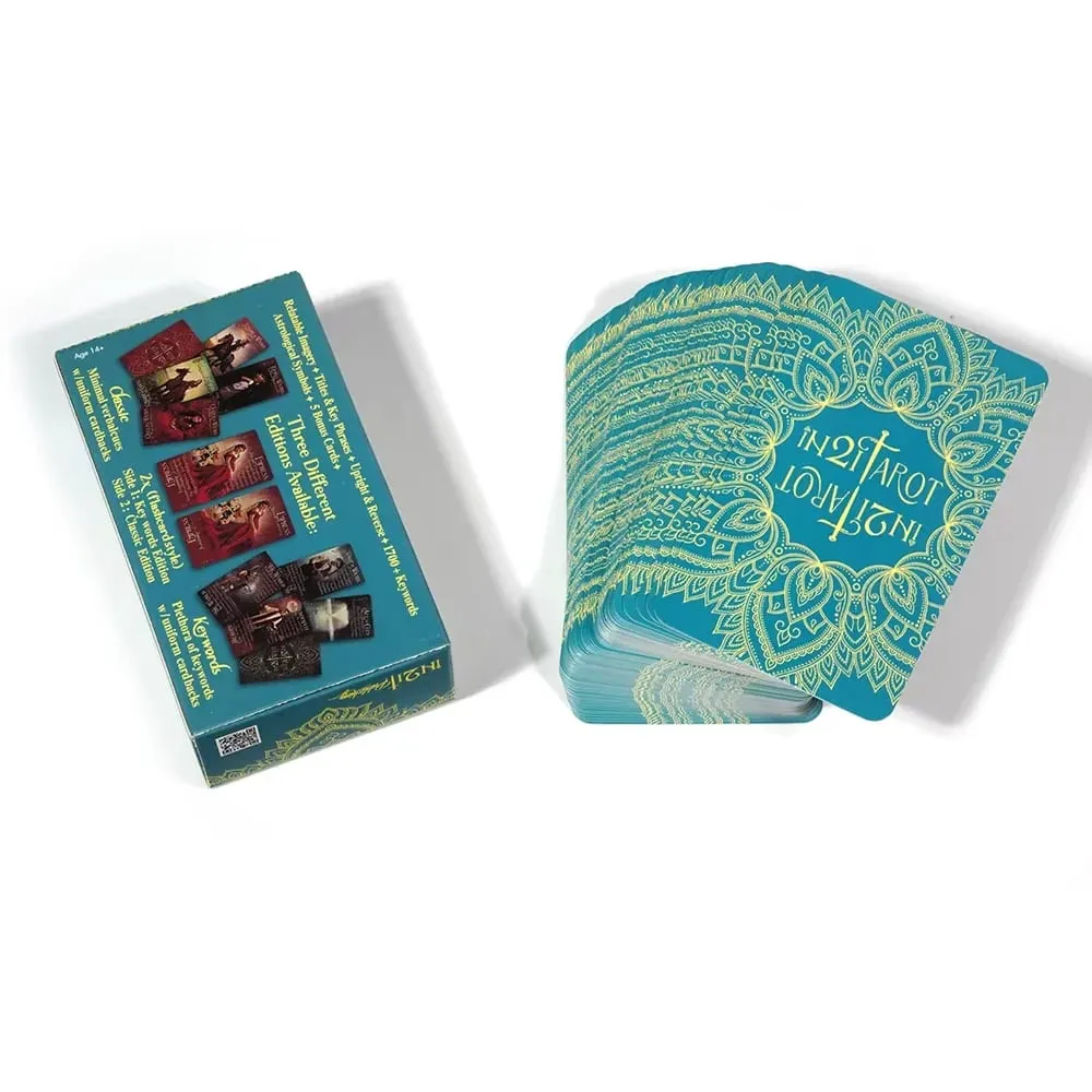 iN2IT Tarot Deck with Keywords Tarot Cards Oracle Cards For Beginners & Suitable for Practitioners Every Level Board Game Toy — image 5