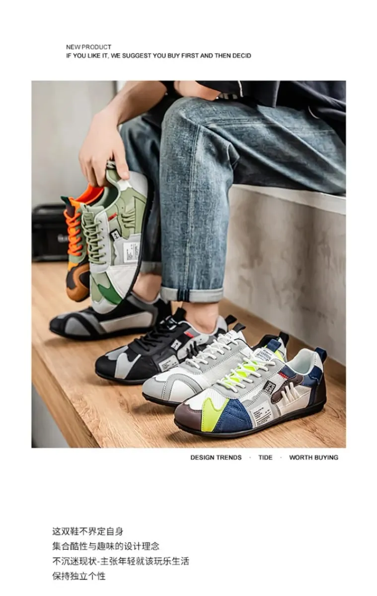 High Quality Shoes for Men Summer New Mesh Breathable Youth Leisure Running Sneakers Walking Men Shoes Light Sneakers Zapatillas — image 9