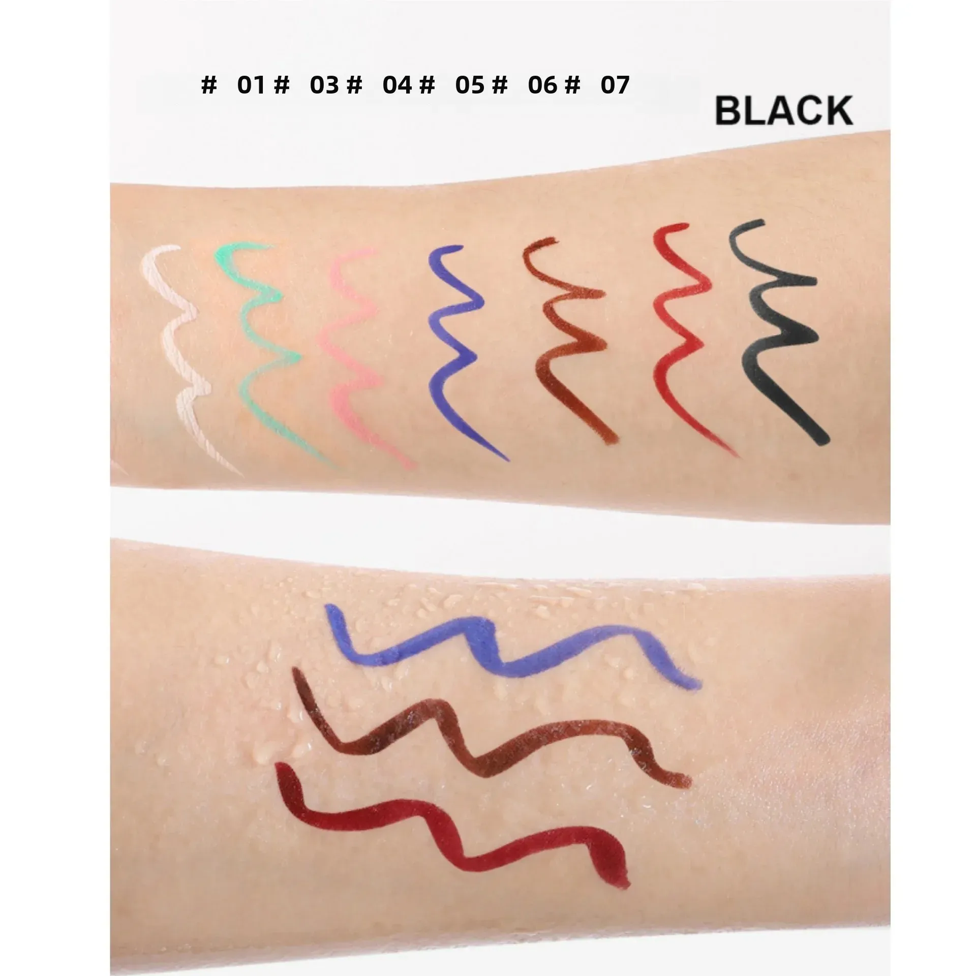Long Lasting Triangle Liquid Eyeliner Stamp Waterproof Quick Dry No Smudging Eye Cosmetics Tool for Professional Makeup — image 6
