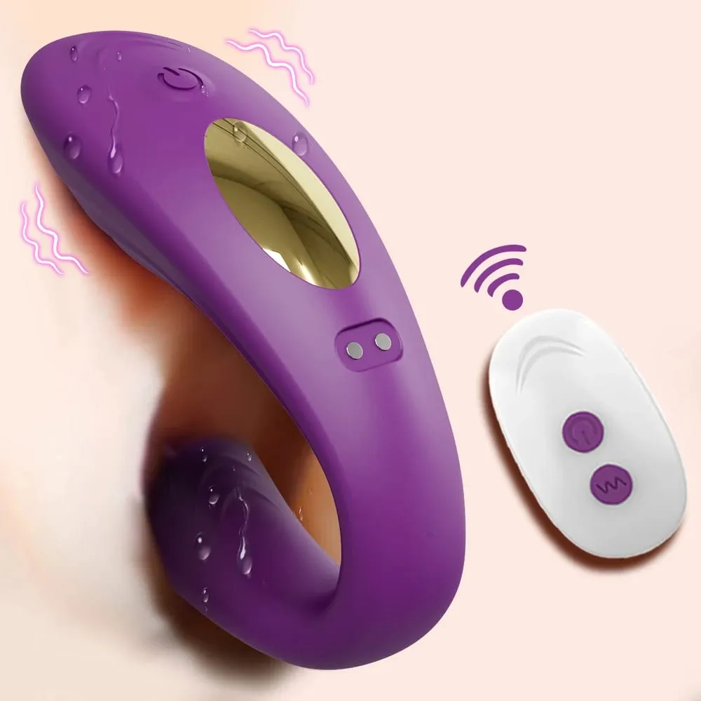 Remote Control Vibrator Female U Type Vibrator Clitoris Stimulate G-Spot Vagina Massage Female Masturbation Sex Toys for Women — image 1