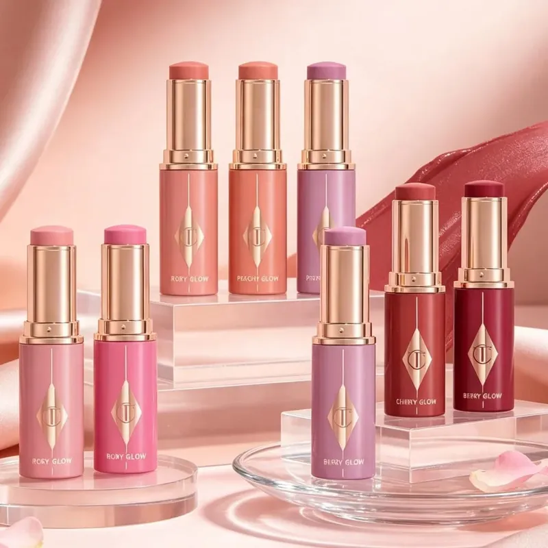 Charlotte Tilbury CT Blush Set Blush Liquid Blush Cushion Pen Two-color Highlights 4-Colors Blush Platte Makeup Cosmetic Beauty — image 6