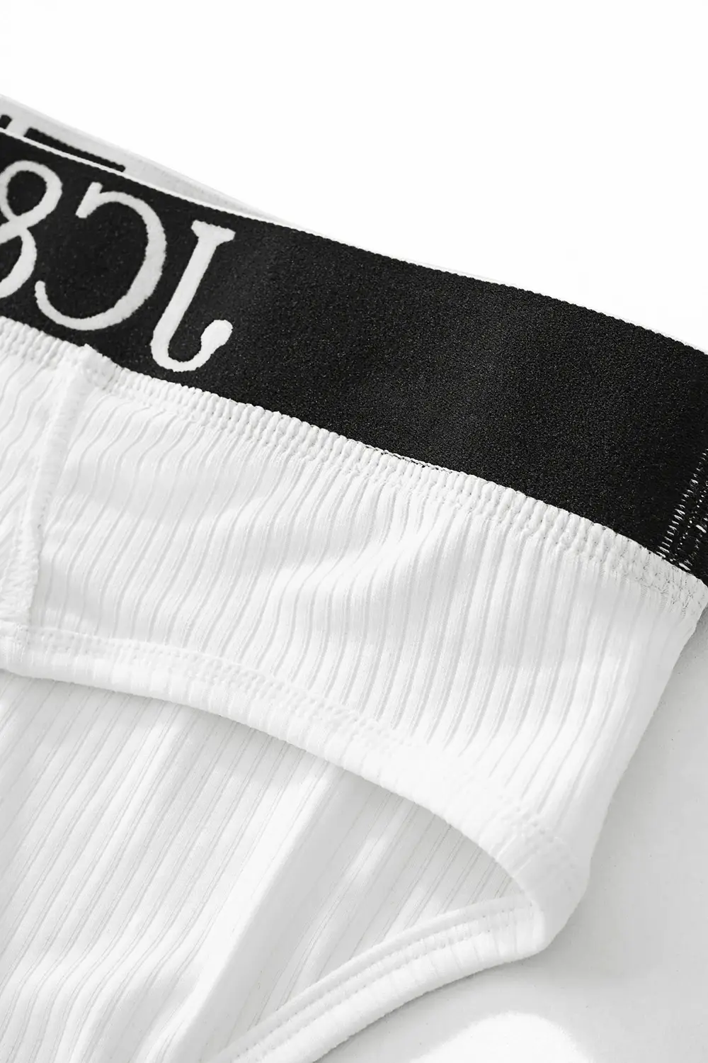 Sous-vêtements athlétiques à coupe haute pour hommes, slips en coton côtelé, confort de sport, Bikini Slip Tanga pour hommes — image 29