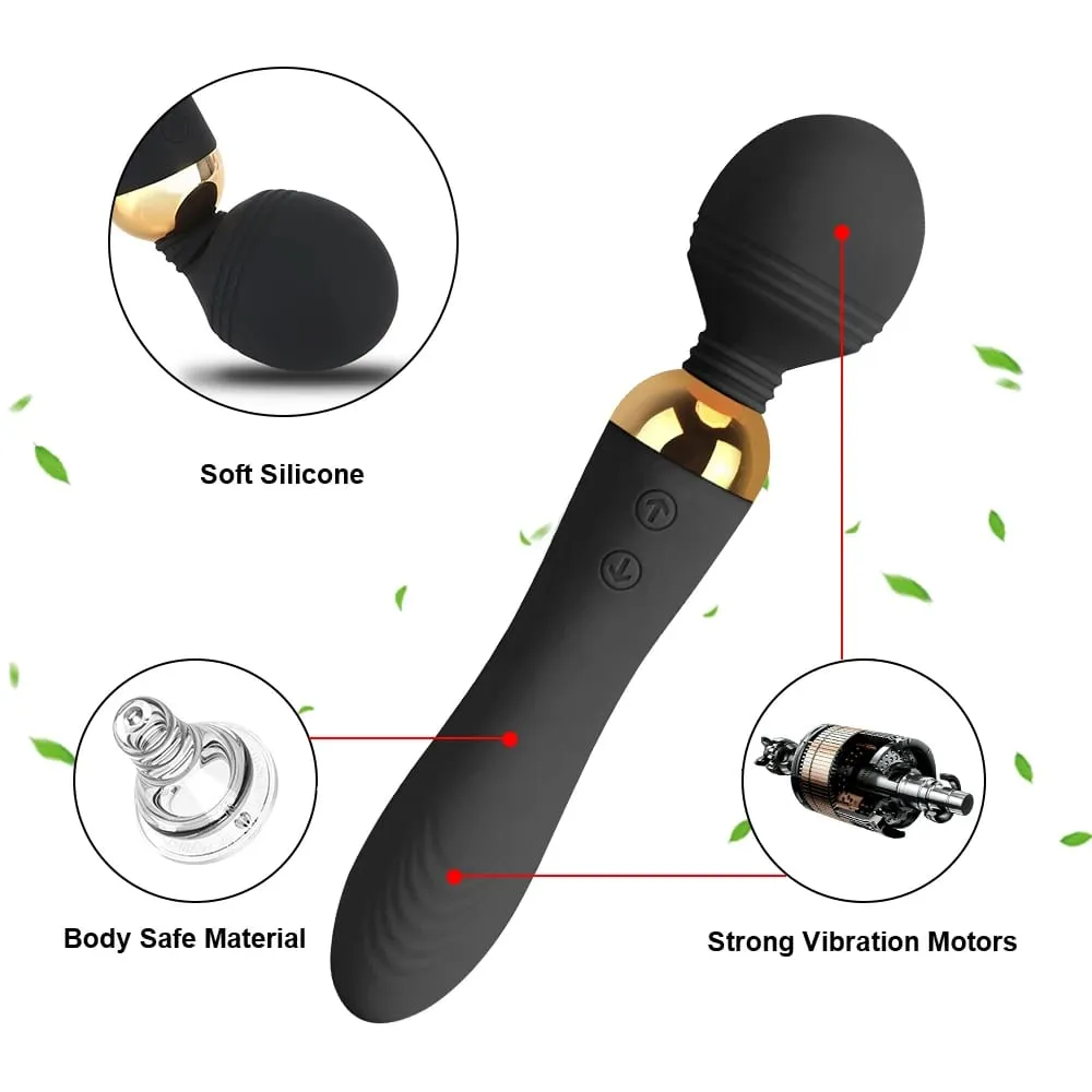 Magic Wand 2 Motor Vibrators For Women Nipple Vaginal Clit Stimulator Anal Plug Big Dildo Female Masturbator Sex Toys Men Erotic — image 4