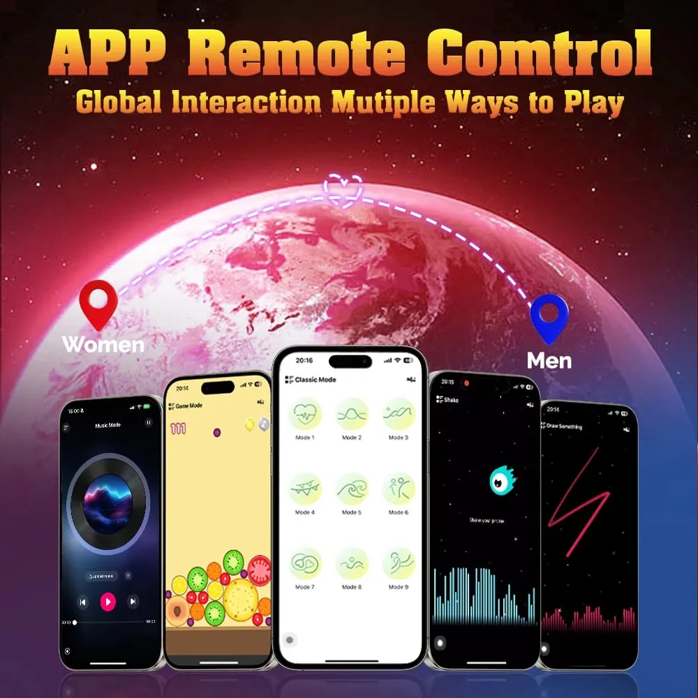 APP Control Vibrating Love Egg Women Panties Vibrator Wearable Vagina G-Spot Stimulator Adult Interaction Sex Toy for Couples — image 2