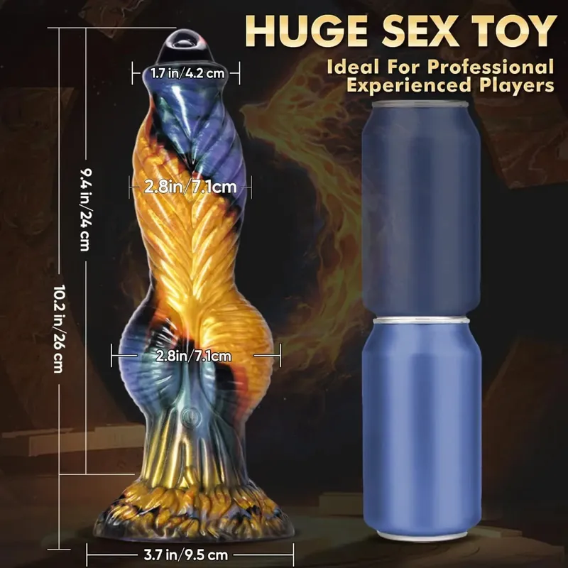Uzaktan Kumanda Sokma Canavar Yapay Penis Vibratör Kalın Büyük Titreşimli Yapay Penis Vantuz ile Anal Oyuncaklar Yetişkin Seks Oyuncakları Kadınlar için — image 8
