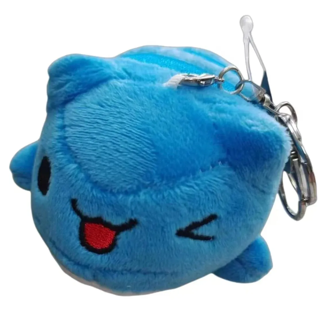 10cm Bugcat Capoo Plush pendants Anime Blue Cat Worm Cosplay Backpack decorative keychain children birthday present — image 8