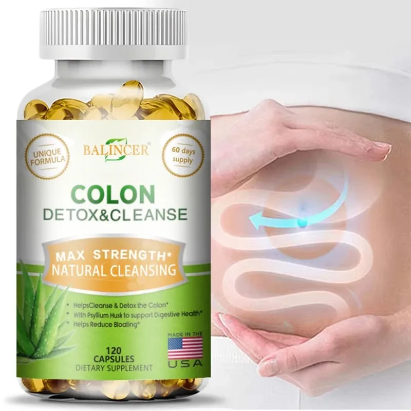 Colon Cleansing & Detoxification - Supports Intestinal Health Improves Digestion Metabolism and Promotes Weight Management — image 1