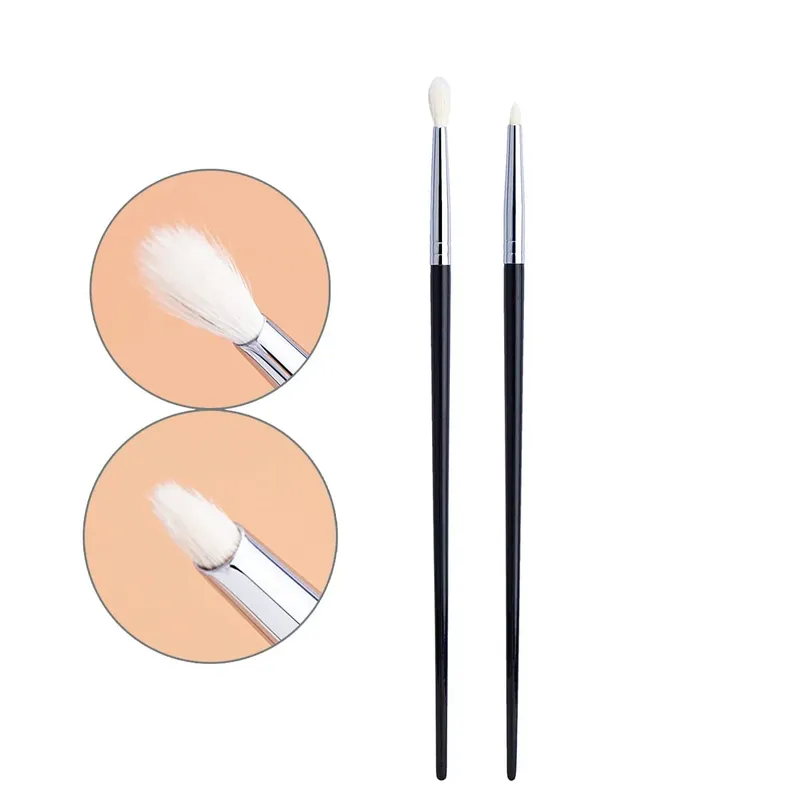 Small Smoky Liner Makeup Brushes Eyeliner Smudge Brush Precision Smudge Makeup Brush Horse Hair Eyeshadow Smudge Brush — image 21