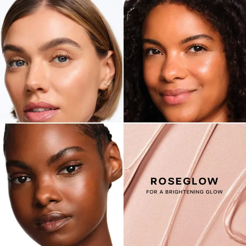 Saie Hydrating Glowy Gel Liquid Highlighter Dewy Natural Radiance Sun-kissed Face Body Contour Vegan Clean Beauty Illuminator — image 6